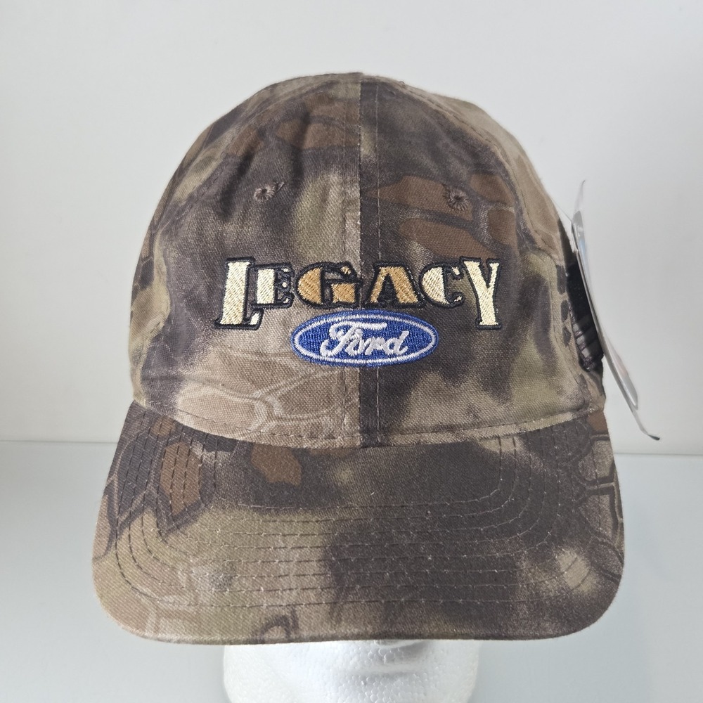 Ford Legacy Texas Camo Adjustable Strapback Hat NWT